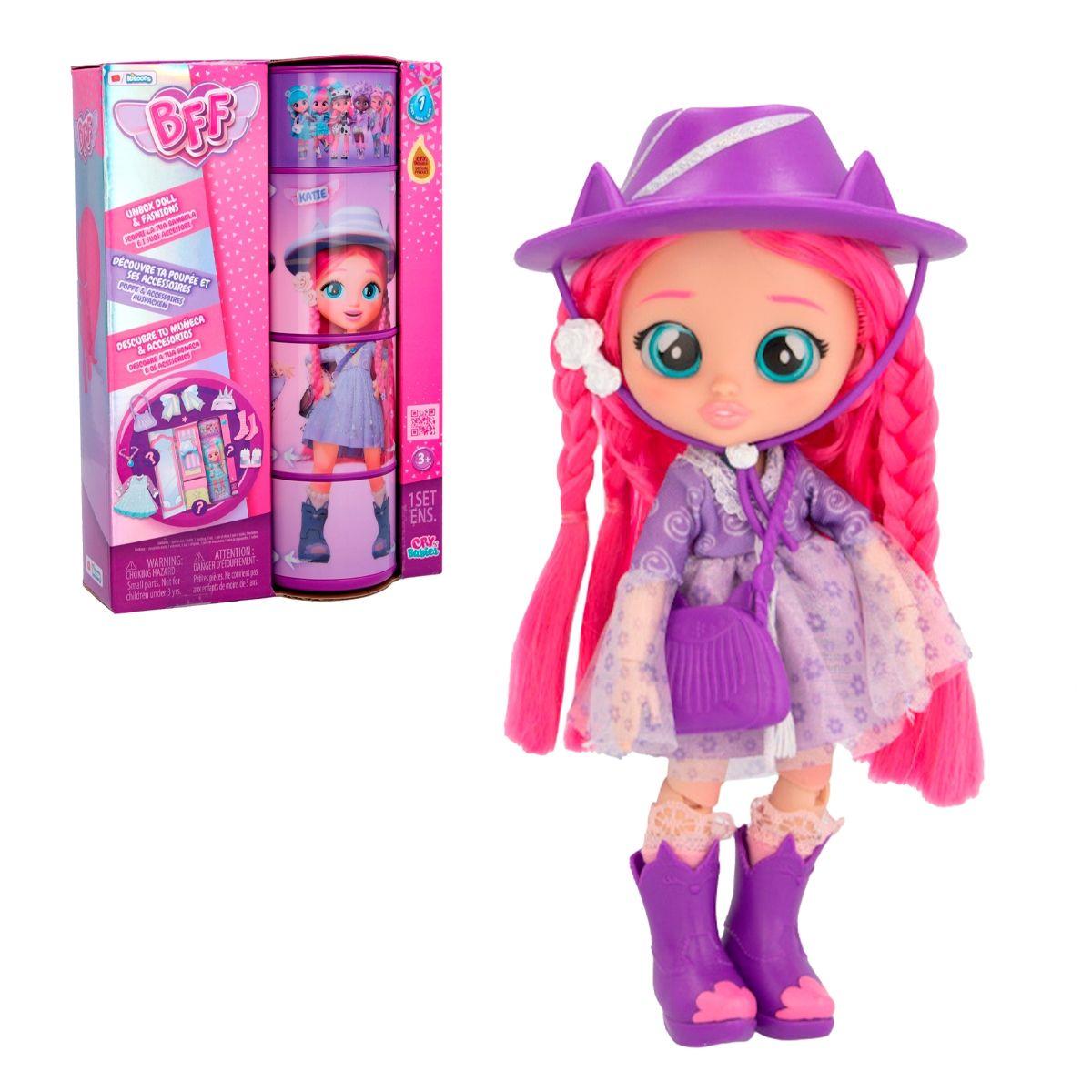 Cry Babies Muñeca Fashion Bff Katie-0