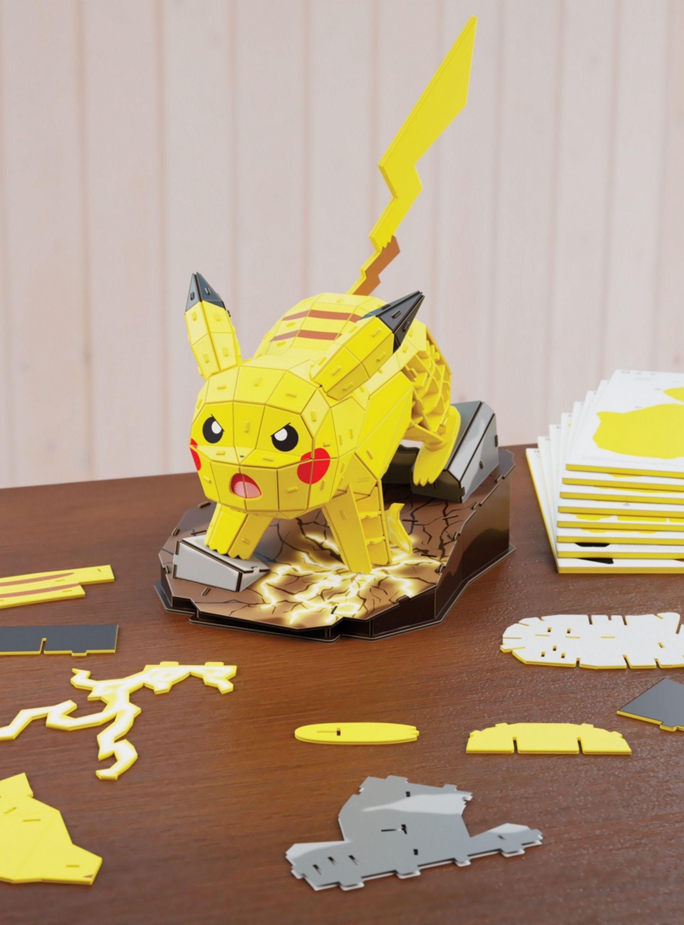 4D Build Puzzle 3D Pokémon Pikachu-3