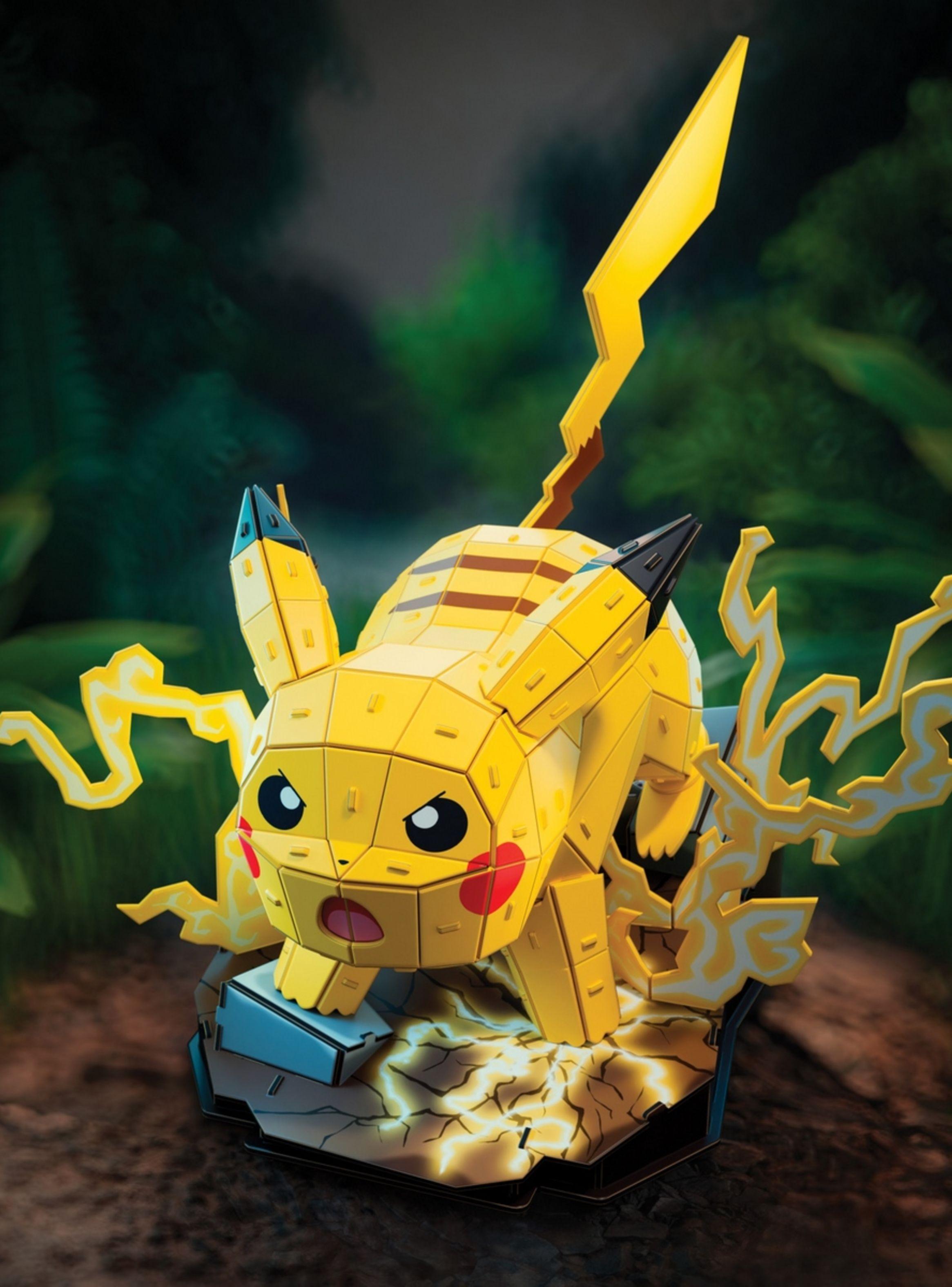 4D Build Puzzle 3D Pokémon Pikachu-4