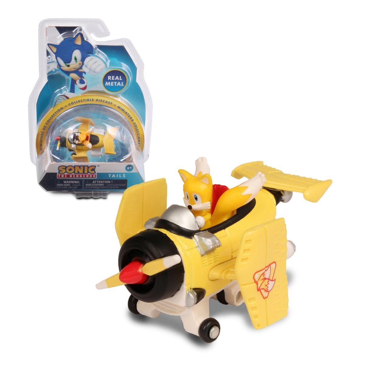 Auto Metalico De 8 Cms Sonic - Tails-2