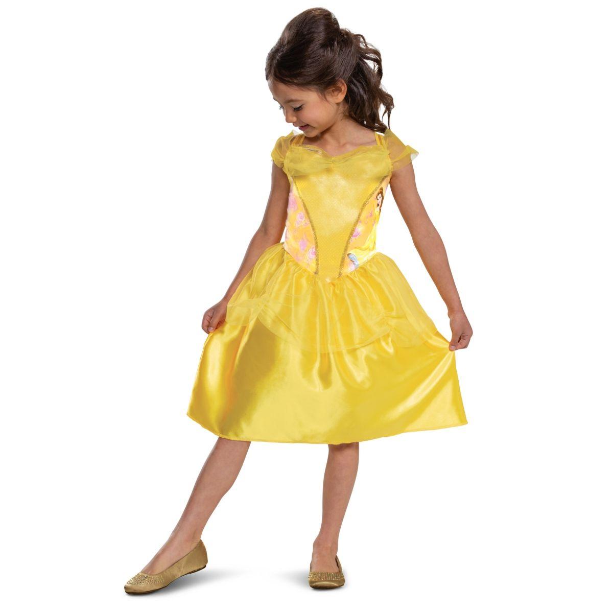 Disney Princesas Disfraz Bella - Talla S/P (4-6X)-0