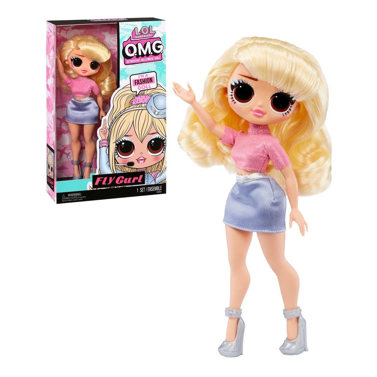 Muñca Lol Omg Mid Fashion Opp 25 Cms - Fly Girl-0