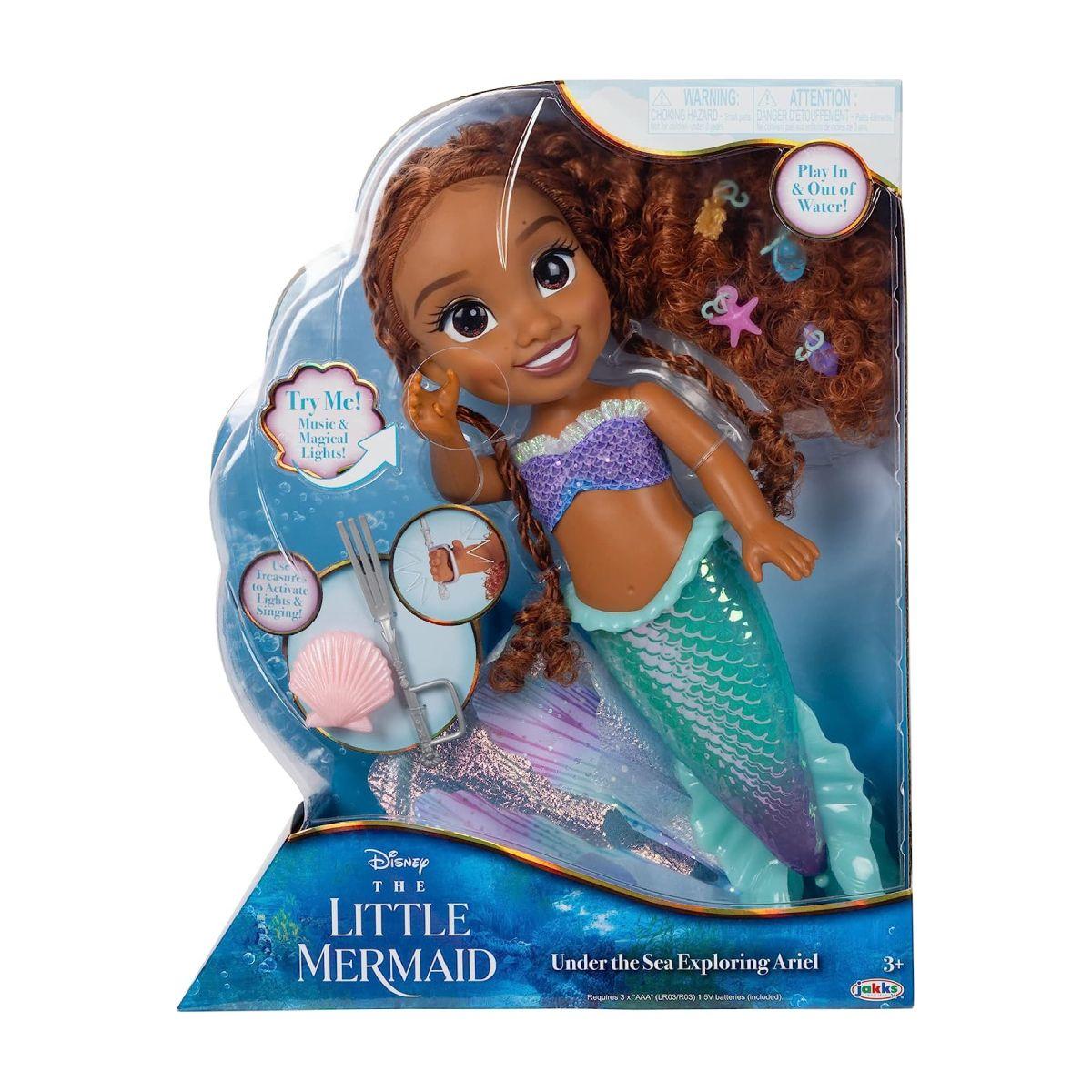 La Sirenita Muñeca Feature Large Doll-4