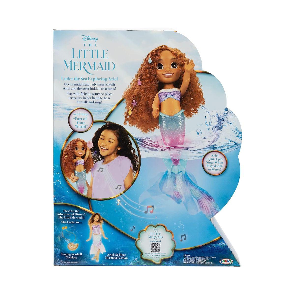 La Sirenita Muñeca Feature Large Doll-7