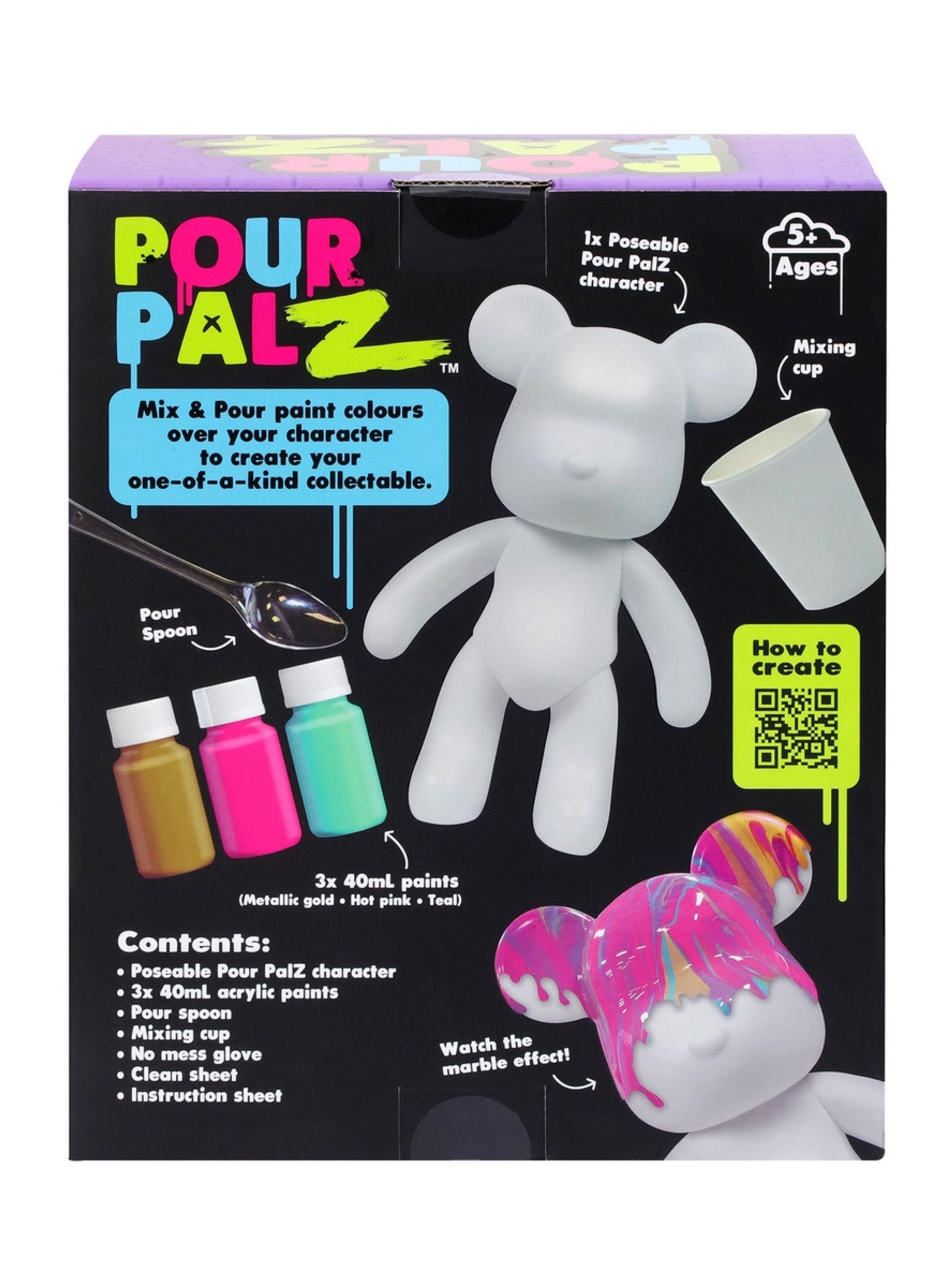 Oso Mediano Para Pintar Pour Palz - Golden Dream-3