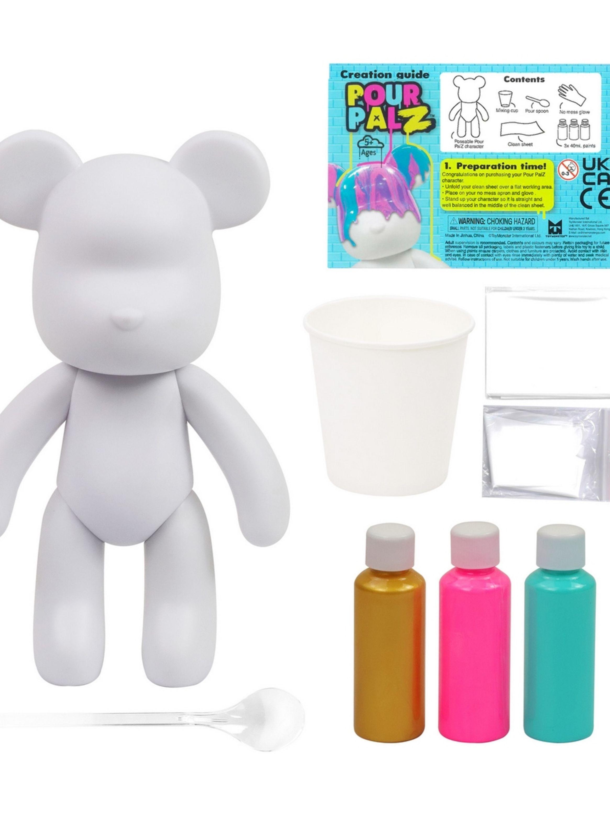 Oso Mediano Para Pintar Pour Palz - Golden Dream-4