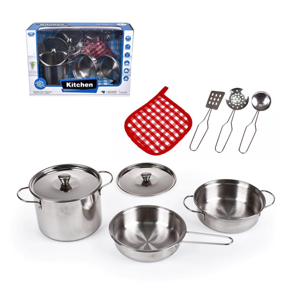 Set De Ollas Metalicas-0