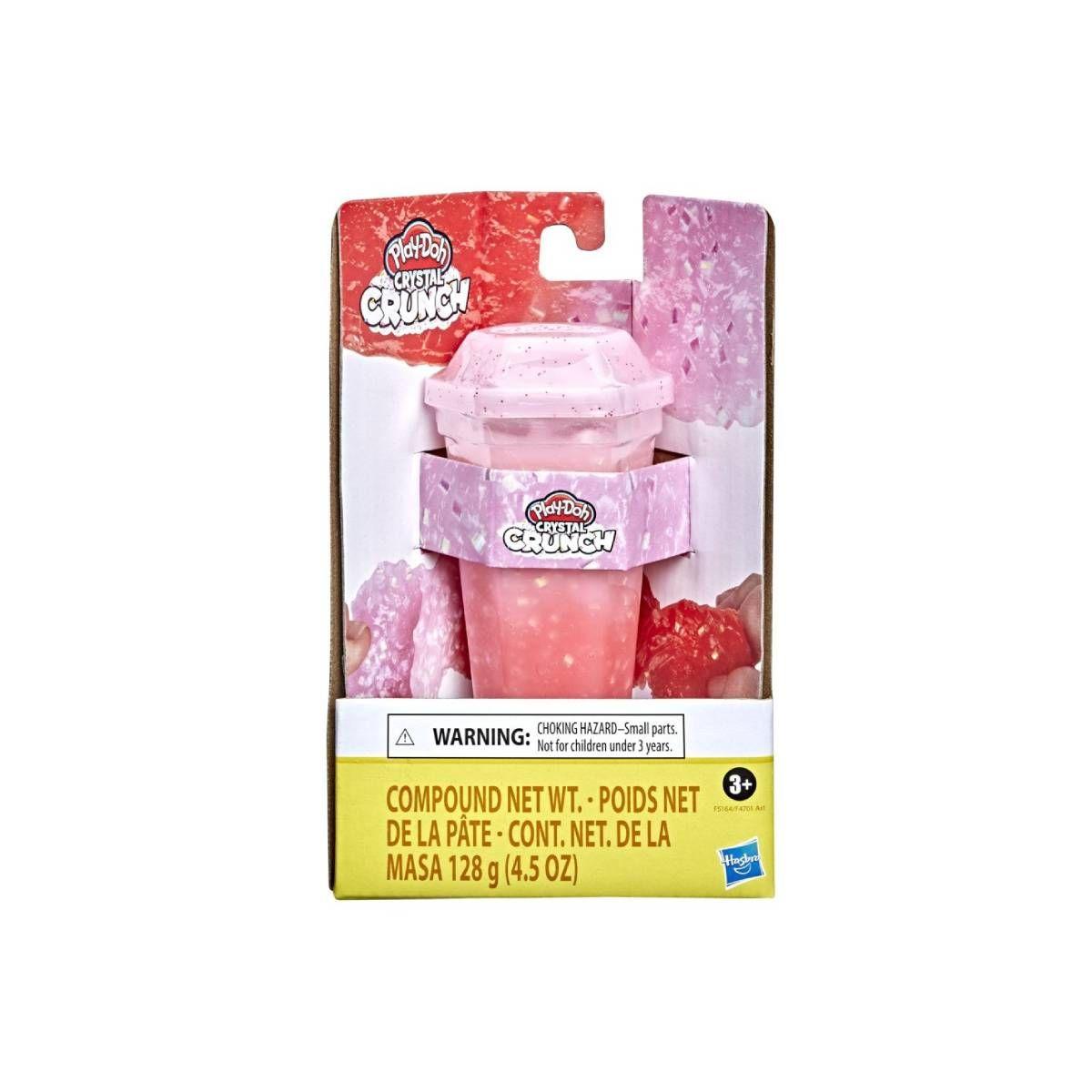 Play-Doh Mundo De Texturas Crystal Crunch - Rosa-Rojo-2