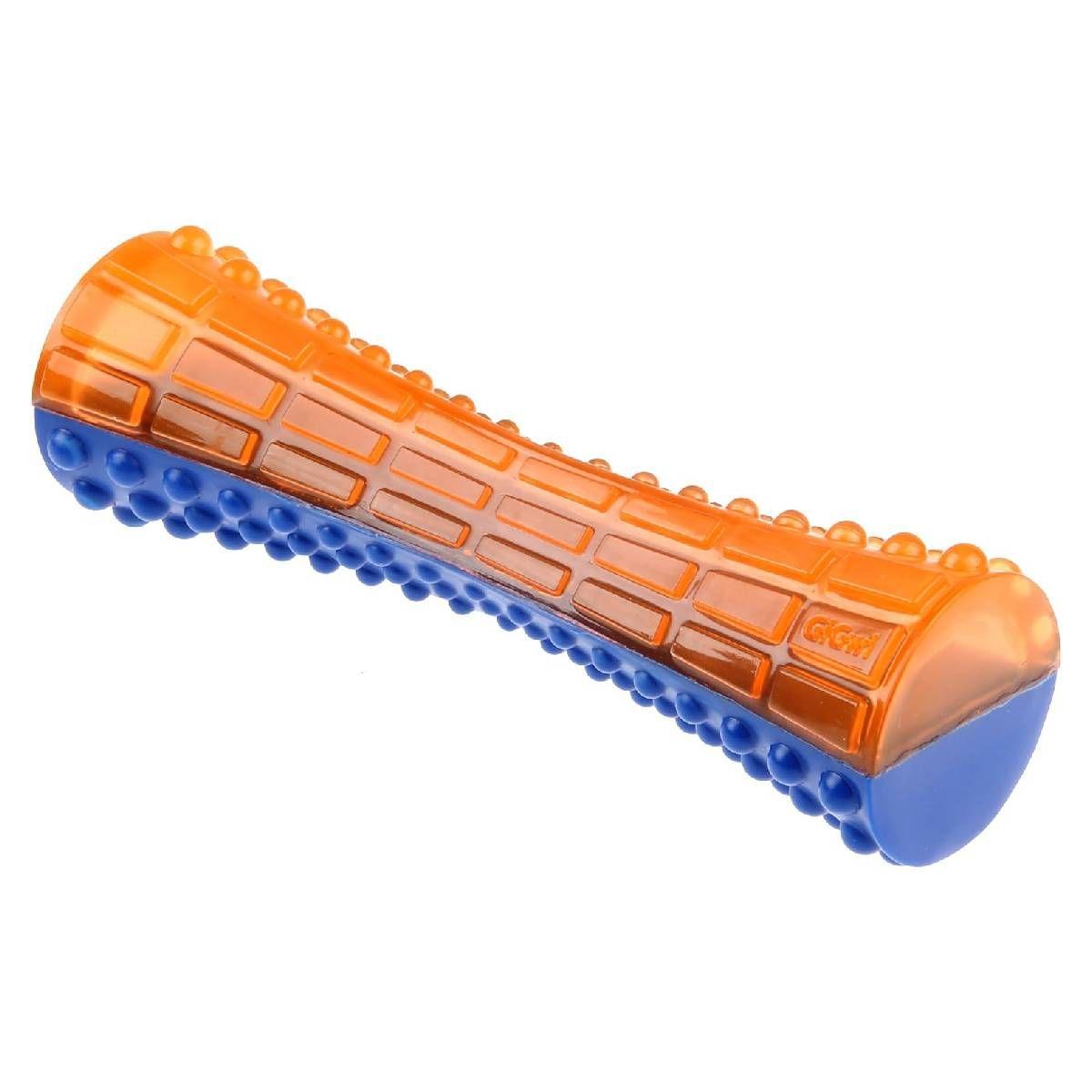 Gigwi - Pequeño Johnny Stick Squeaker Naranjo/Azul-2