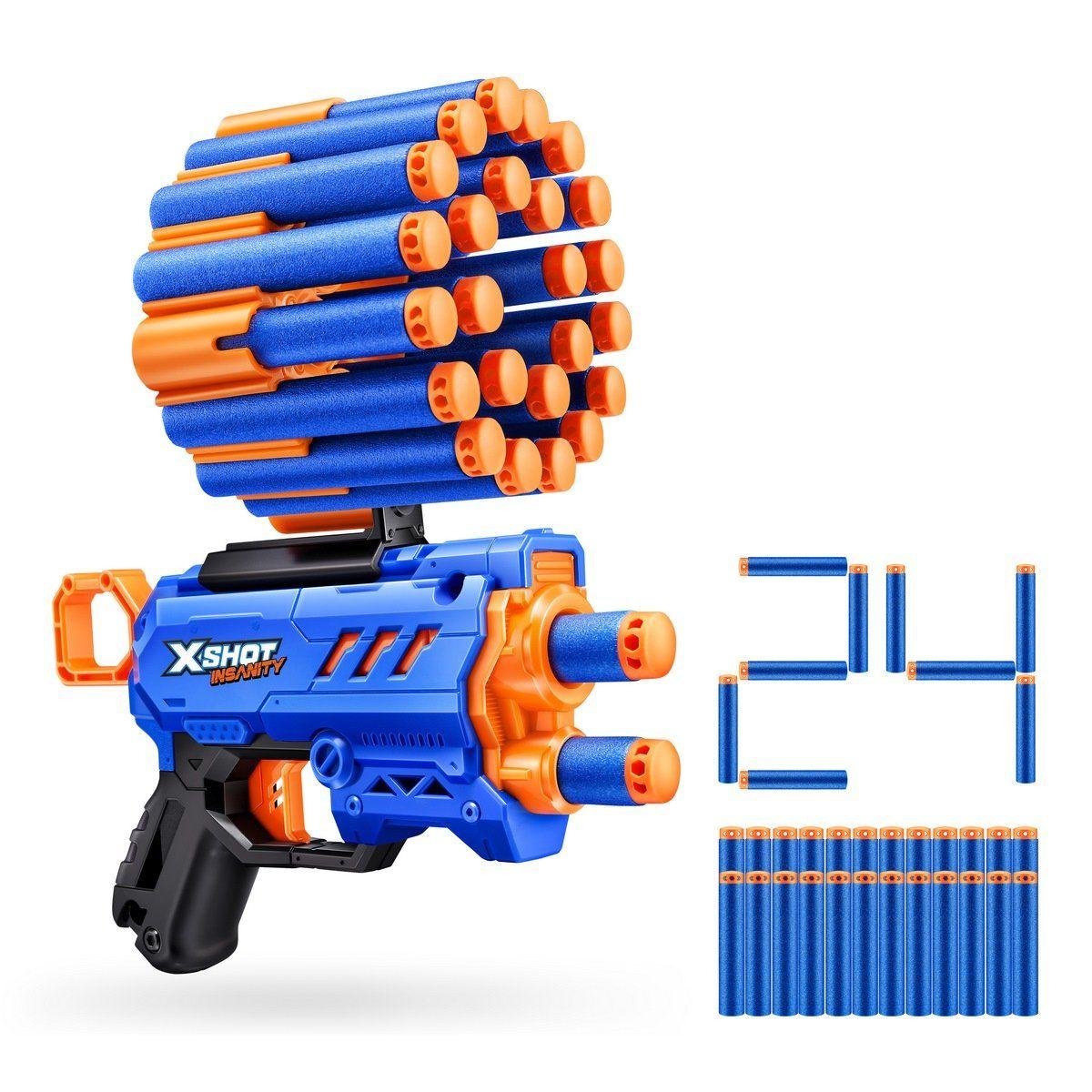 Lanzador de dardos X SHOT Insanity Micro Blaster 24 dardos-4