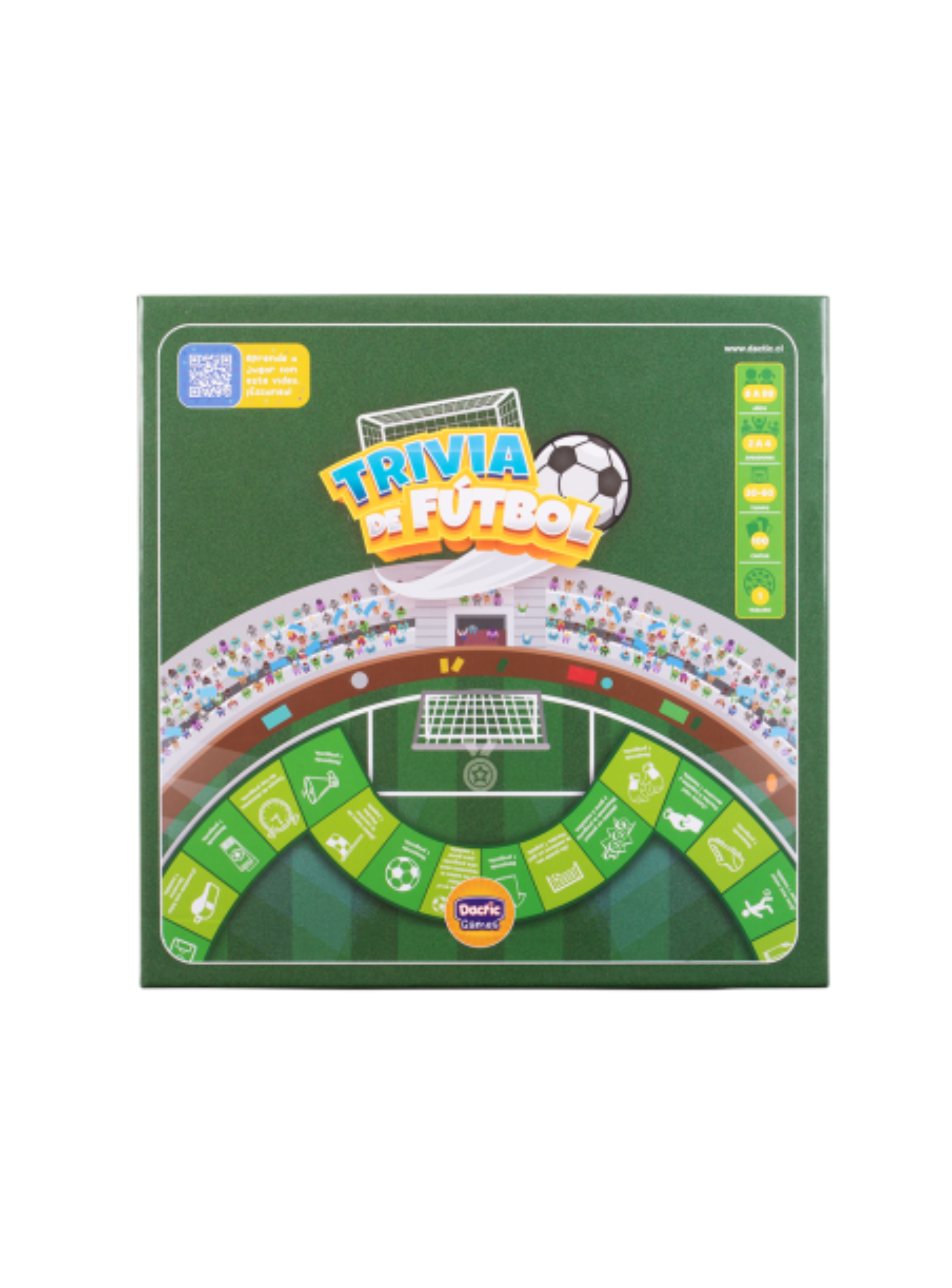 Juego De Mesa Trivia Futbol Dactic-2