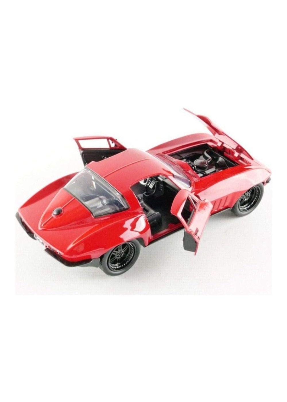 Vehiculo R&f 1:24 Ff8 1966 Chevrolet Corvette Jada-0