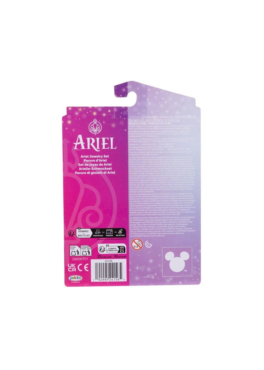 Set De Collar Y Aros Princesas De Disney - Ariel-7