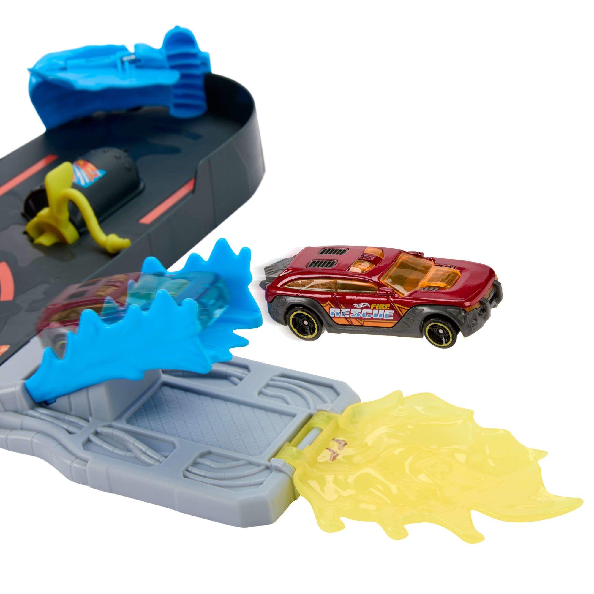 HOT WHEELS SUPER PISTA ESTACIÓN DE BOMBEROS-2