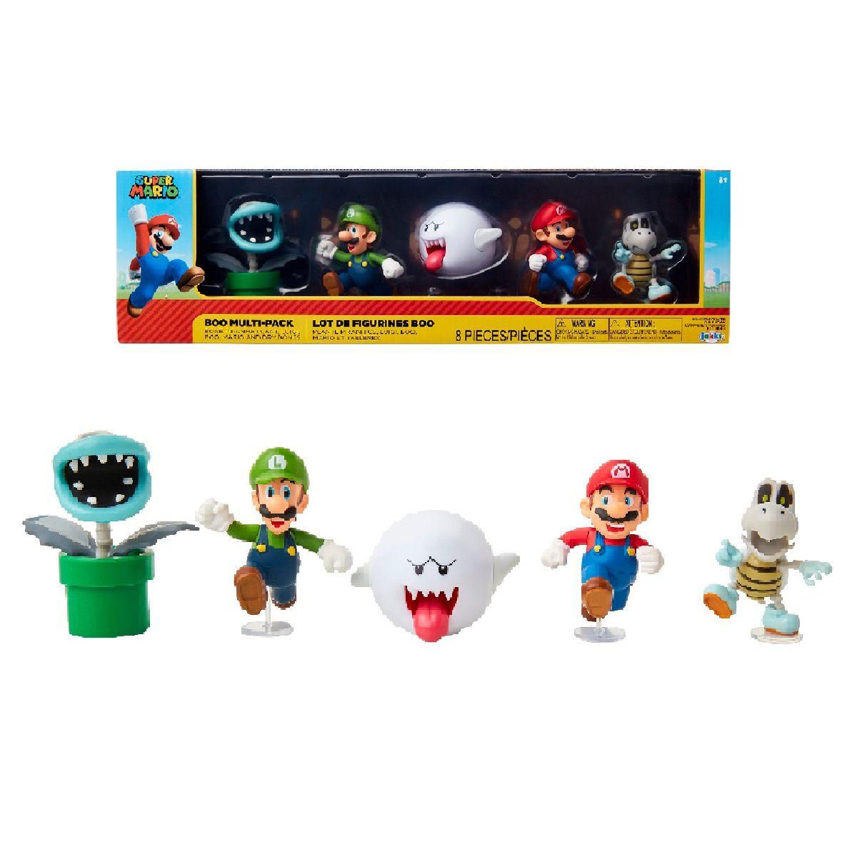 Pack Figuras Super Mario Boo X5 Pack 6Cm-2