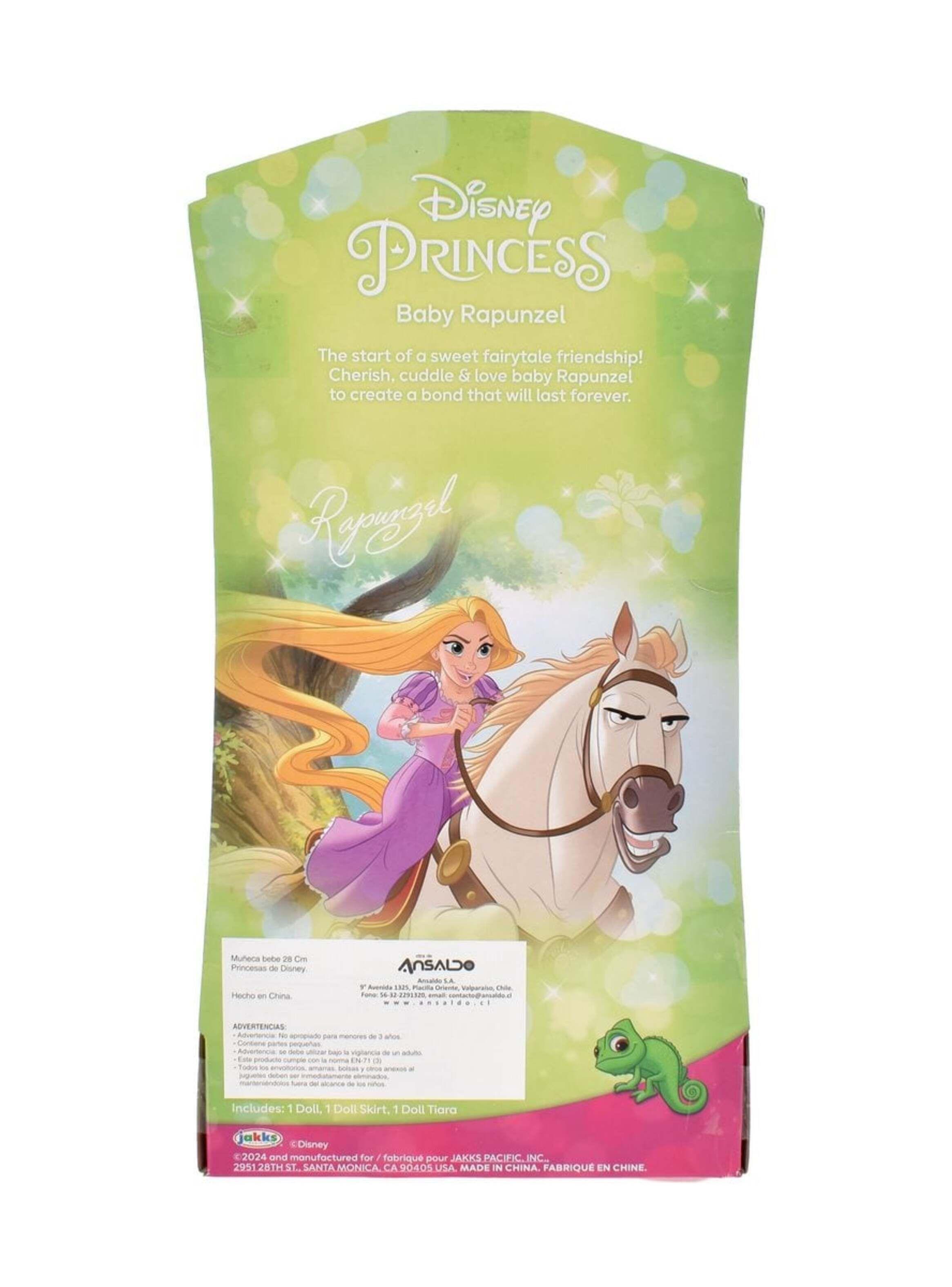 Muñeca Bebé 28 Cm Princesas De Disney - Rapunzel-3