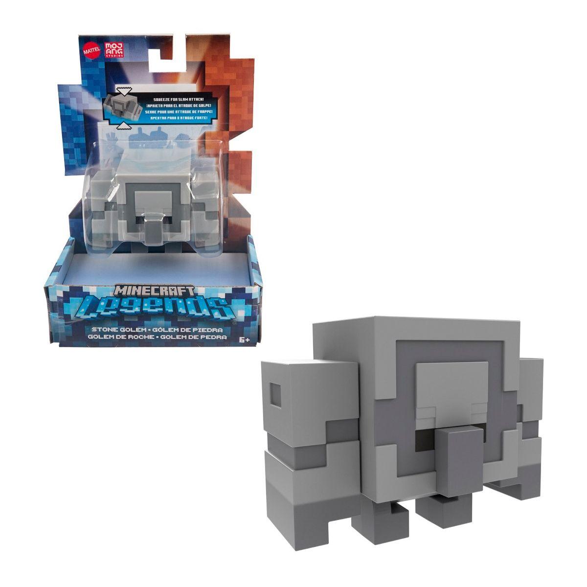 Minecraft Legends Fidget 8Cm - Golem De Piedra-0