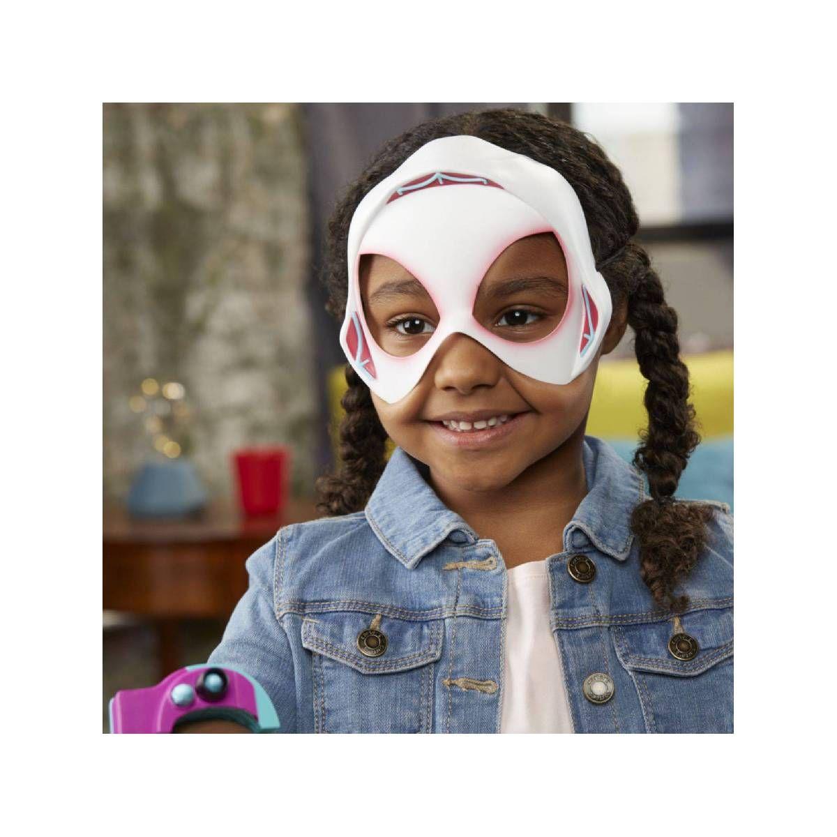 Spiderman Spiderverse Minilanzador Y Mascara - Spider-Gwen-1