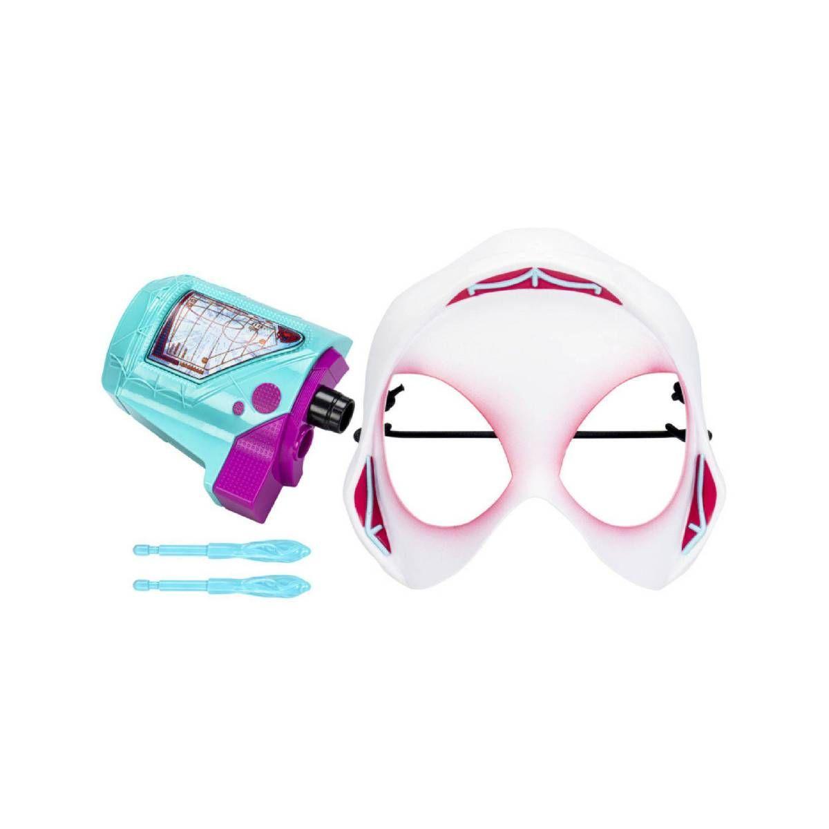 Spiderman Spiderverse Minilanzador Y Mascara - Spider-Gwen-5