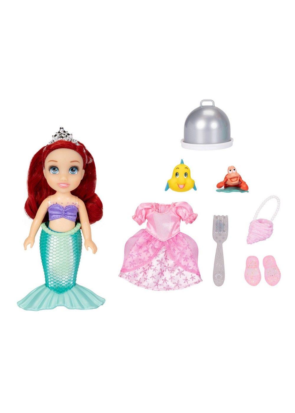 Muñeca 15 cm con accesorios princesas de disney - ariel-2
