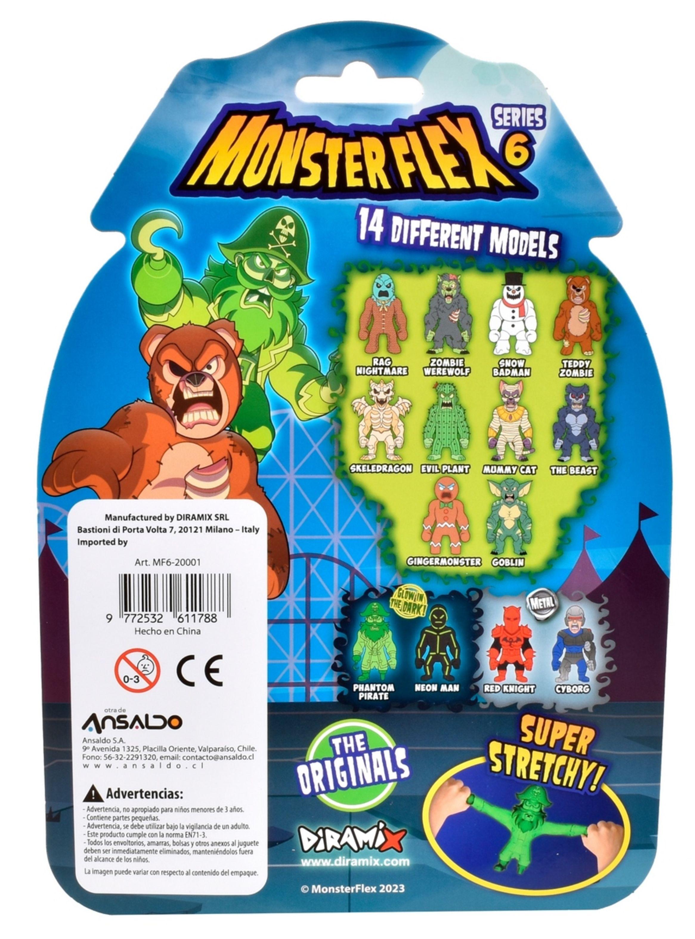 Figura Stretch De Goma De 15 Cms Que Se Estira - Evil Plant-3