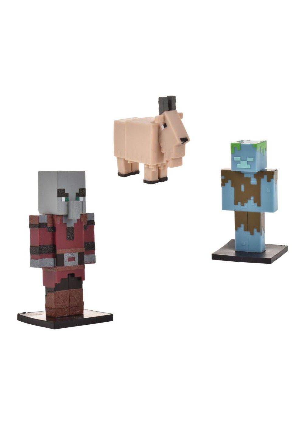 Set 3 Figuras 6 Cms Toppeez Minecraft - Saqueador-4