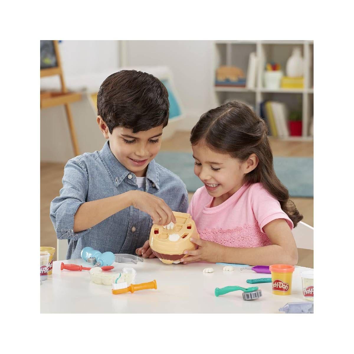 Masas didácticas Play Doh set dentista bromista 10-9
