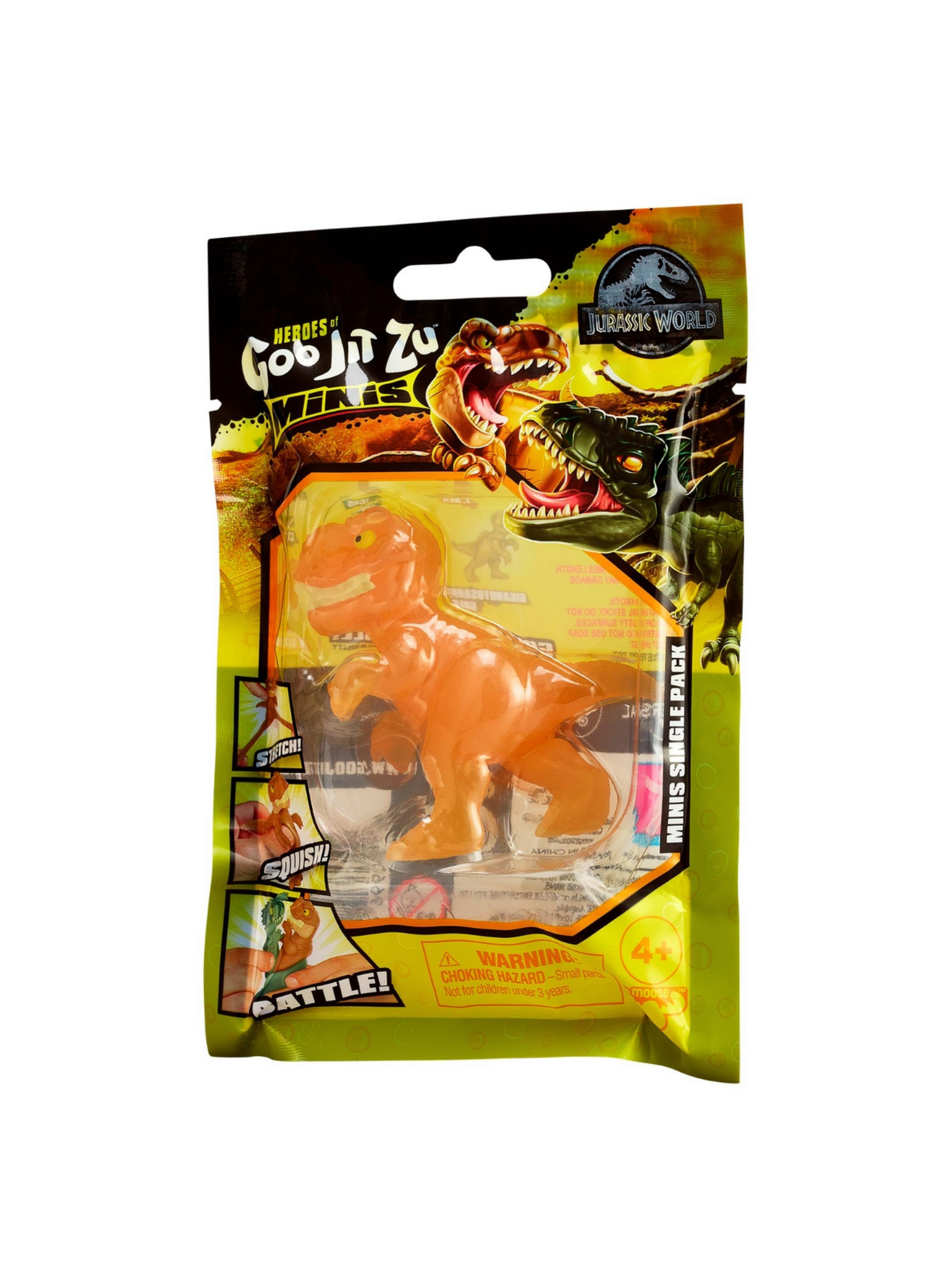 Goo Jit Zu Jurassic World Mini S1 X - T-Rex-1
