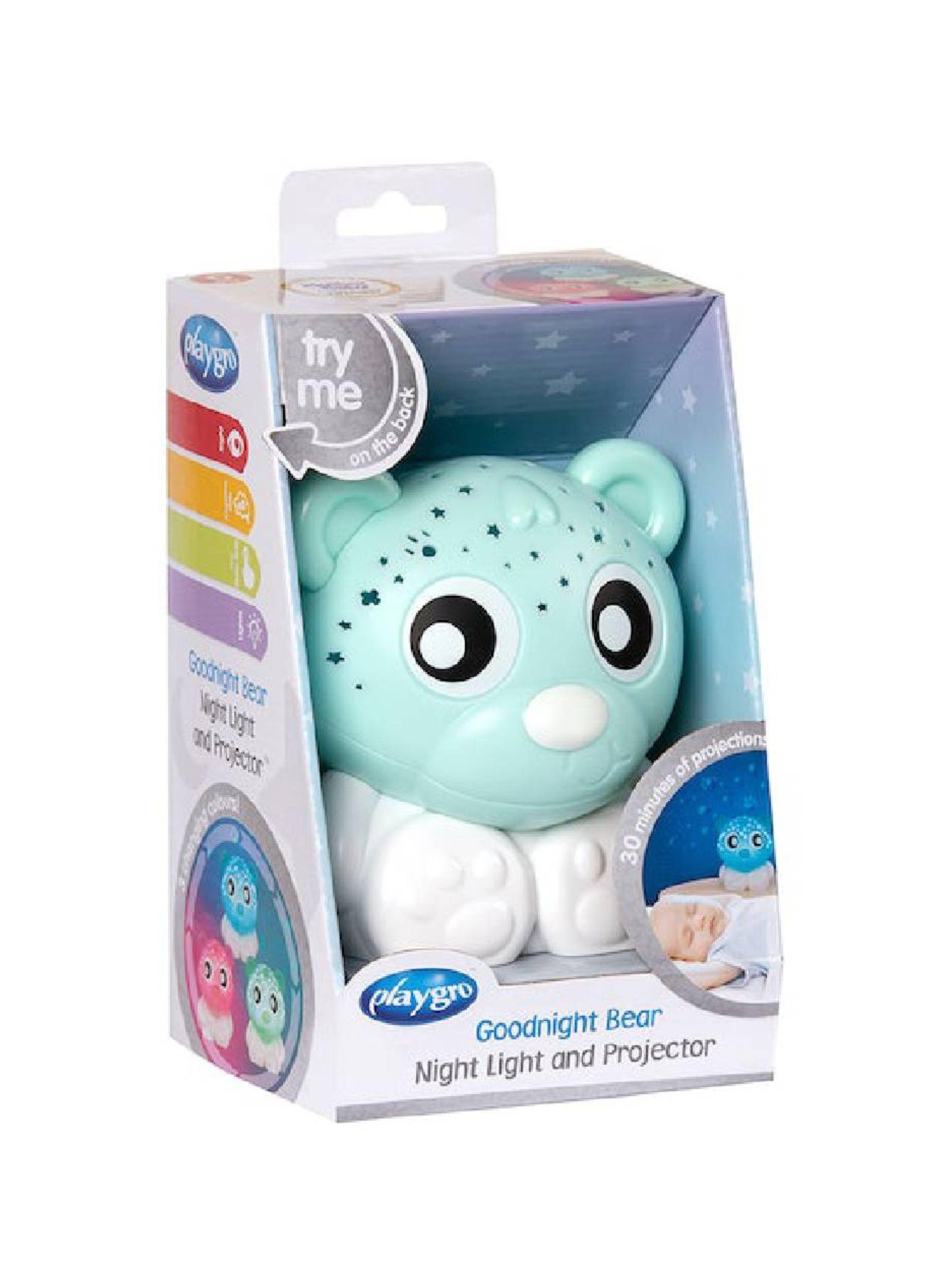 Proyector osito Playgro luz nocturna para bebé-1