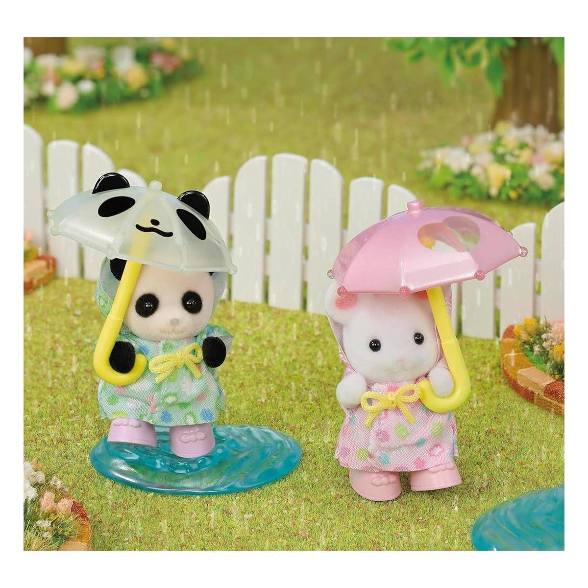 SET DIA DE LLUVIA  SYLVANIAN FAMILIES-2