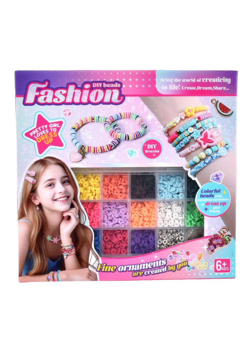 Set De Pulseras Mostacilla Con Colgantes-2