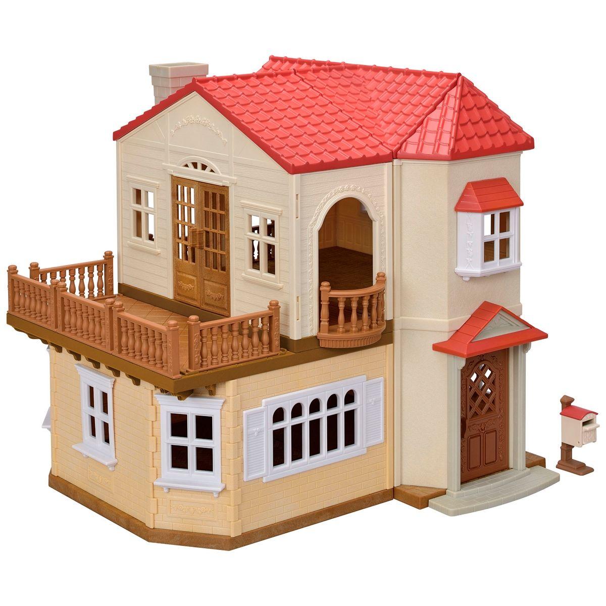 CASA CON LUCES EL ÁTICO SECRETO  SYLVANIAN FAMILIES-0