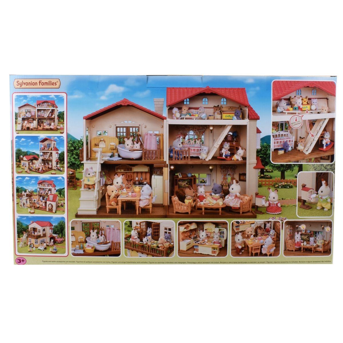 CASA CON LUCES EL ÁTICO SECRETO  SYLVANIAN FAMILIES-3