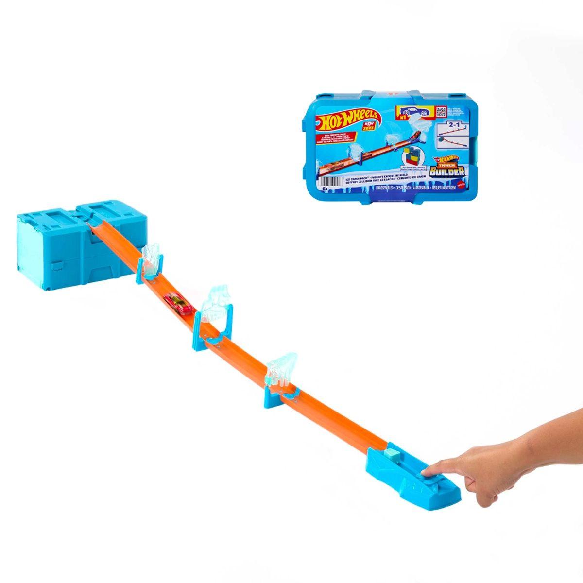 Hot Wheels Track Builder Caja Pequeña De Acrobacias-0