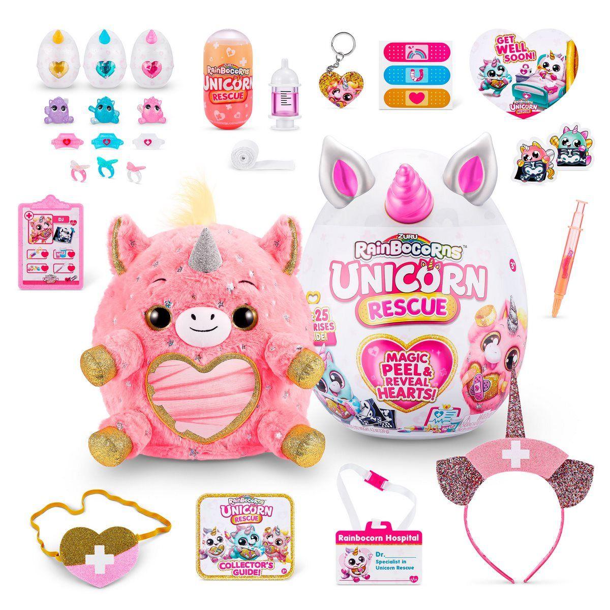 Huevo Gigante Unicorn Rescue Surprise Rainbocorns Zuru - Ros-0