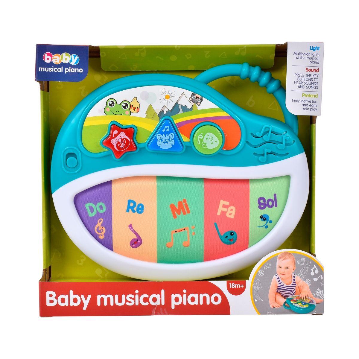 MINI PIANO MUSICAL CON TECLAS DE TELA Y LUCES-2