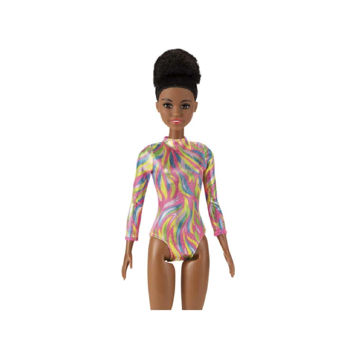 Muñecas Barbie Profesionales - Gimnasta Ritmica Morena-2