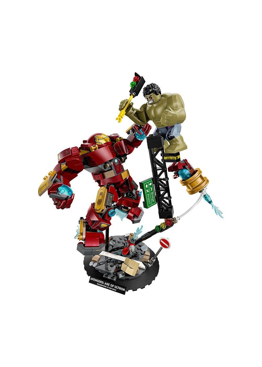 BATALLA EPICA ANTI-HULK VS HULK LEGO SUPER HEROES-2