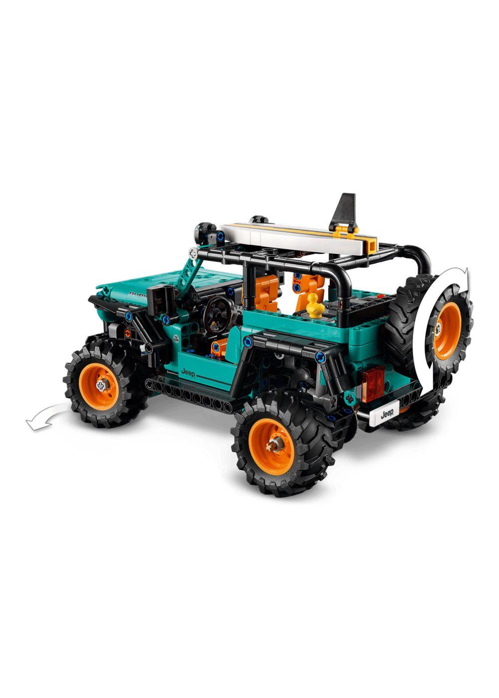 SUV JEEP WRANGLER RUBICON LEGO TECHNIC-3