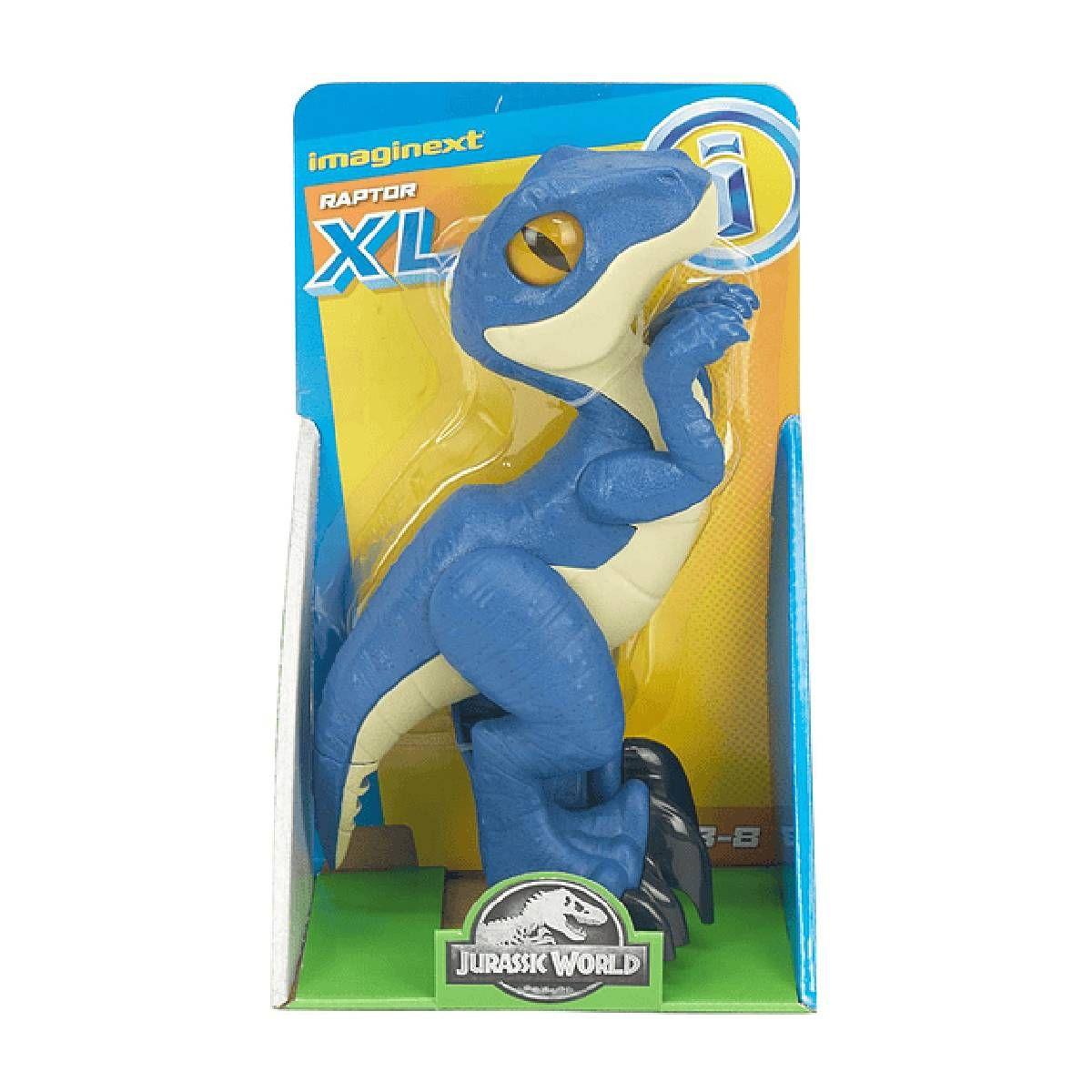 Imaginext Dinosurio Jurassic World Mattel - Raptor Xl-6
