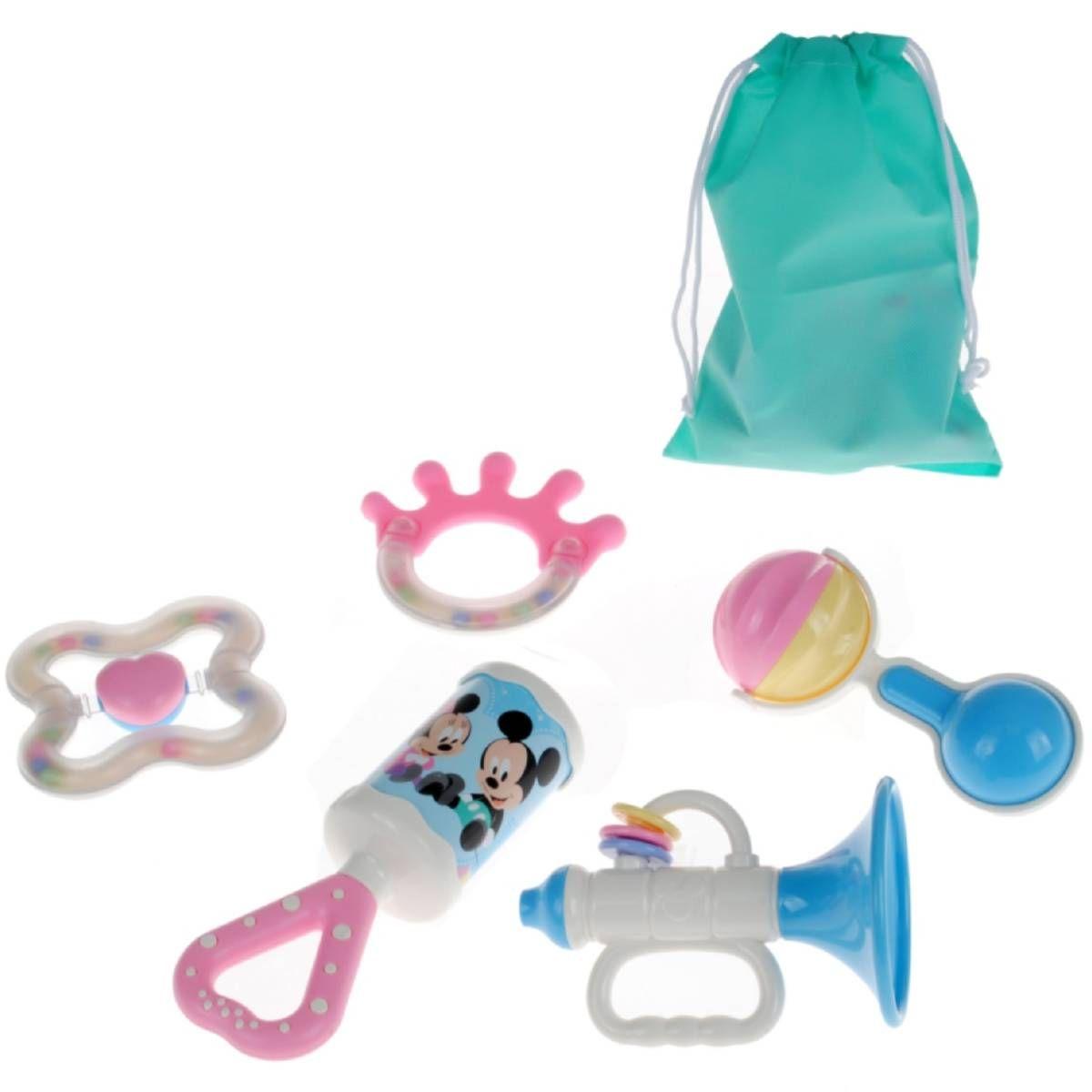 Pack 5 Sonajeros Baby Disney-1