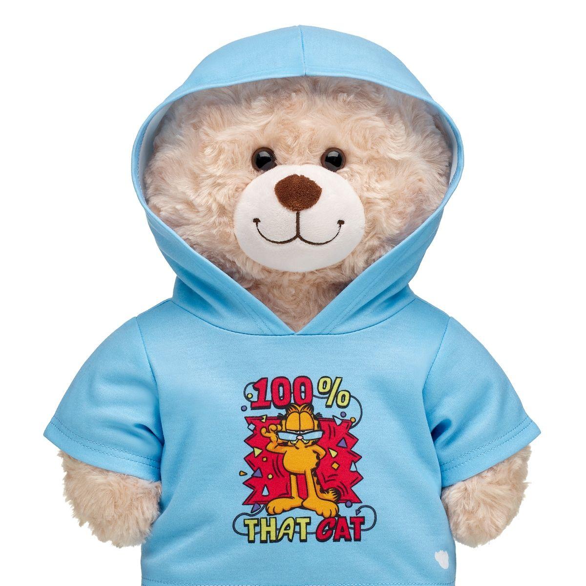 Poleron Con Gorro Garfield Build-A-Bear-2