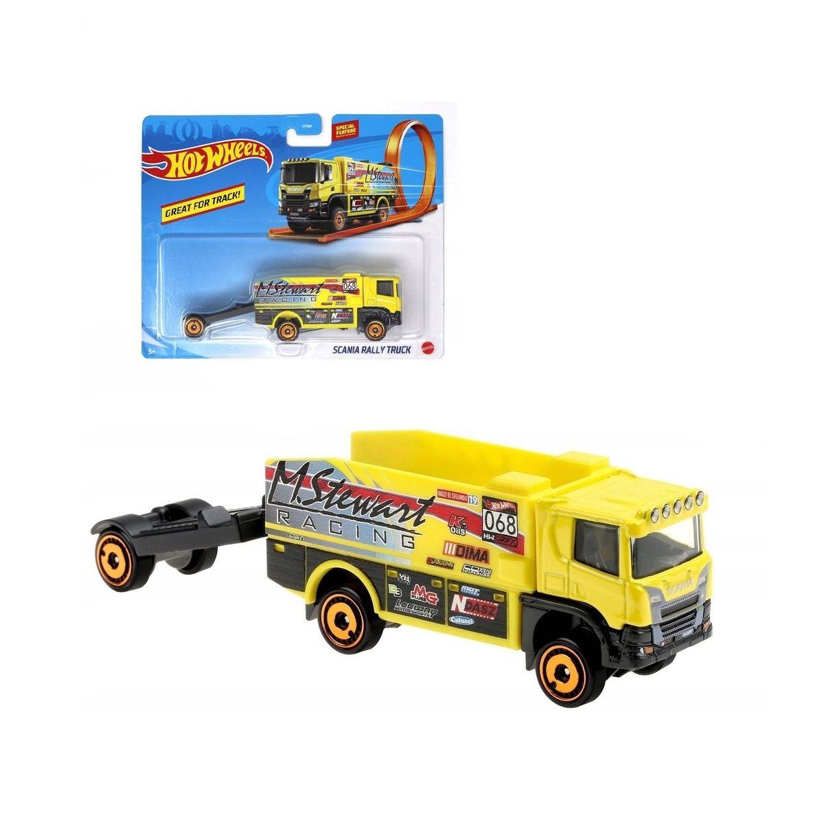 Hot Wheels Transportador De Autos - Scania Rally Truck-0