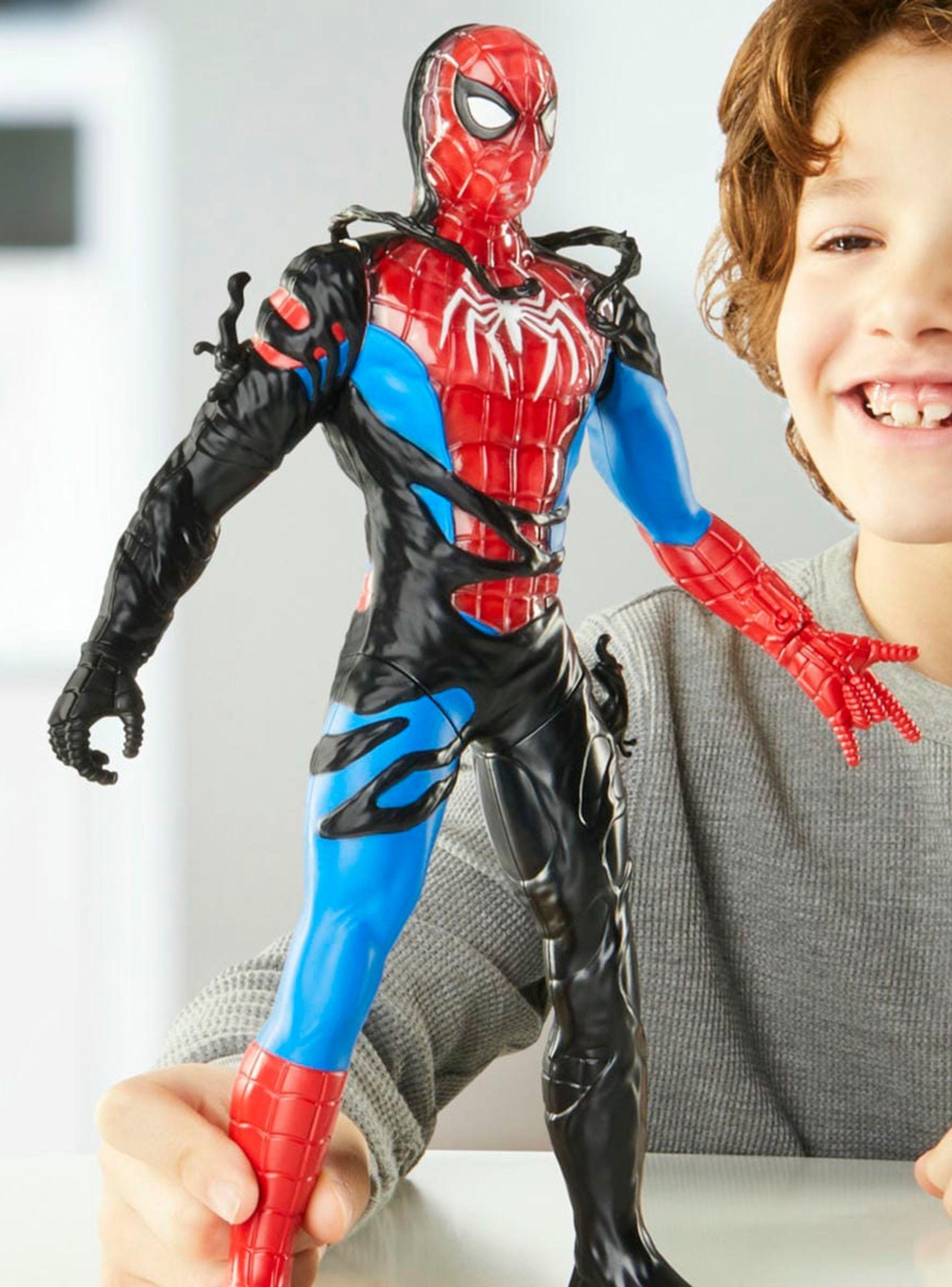 Figura de spiderman venomversus transformación líquida-6