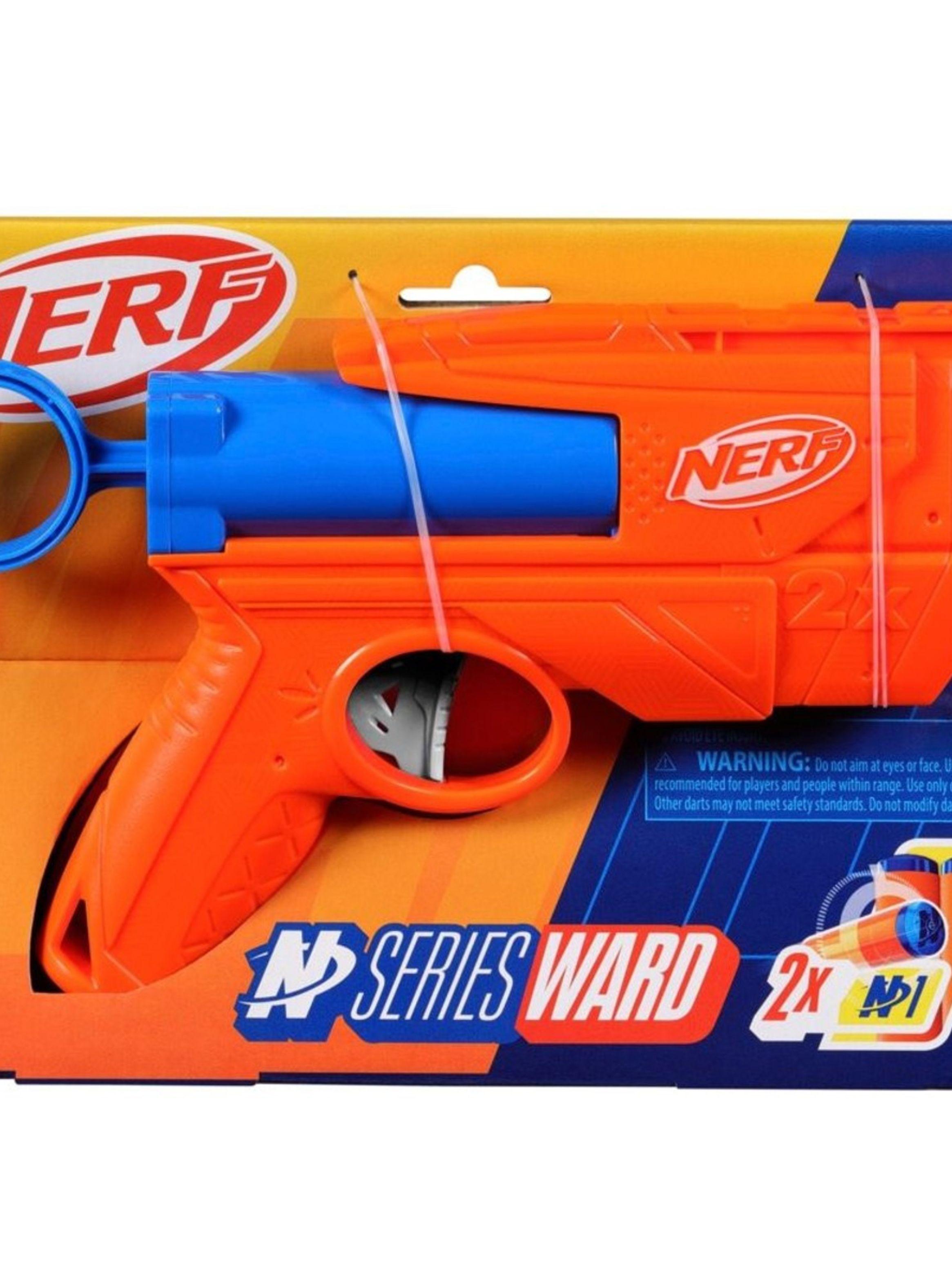 Lanzador nerf n series ward 2 dardos-2