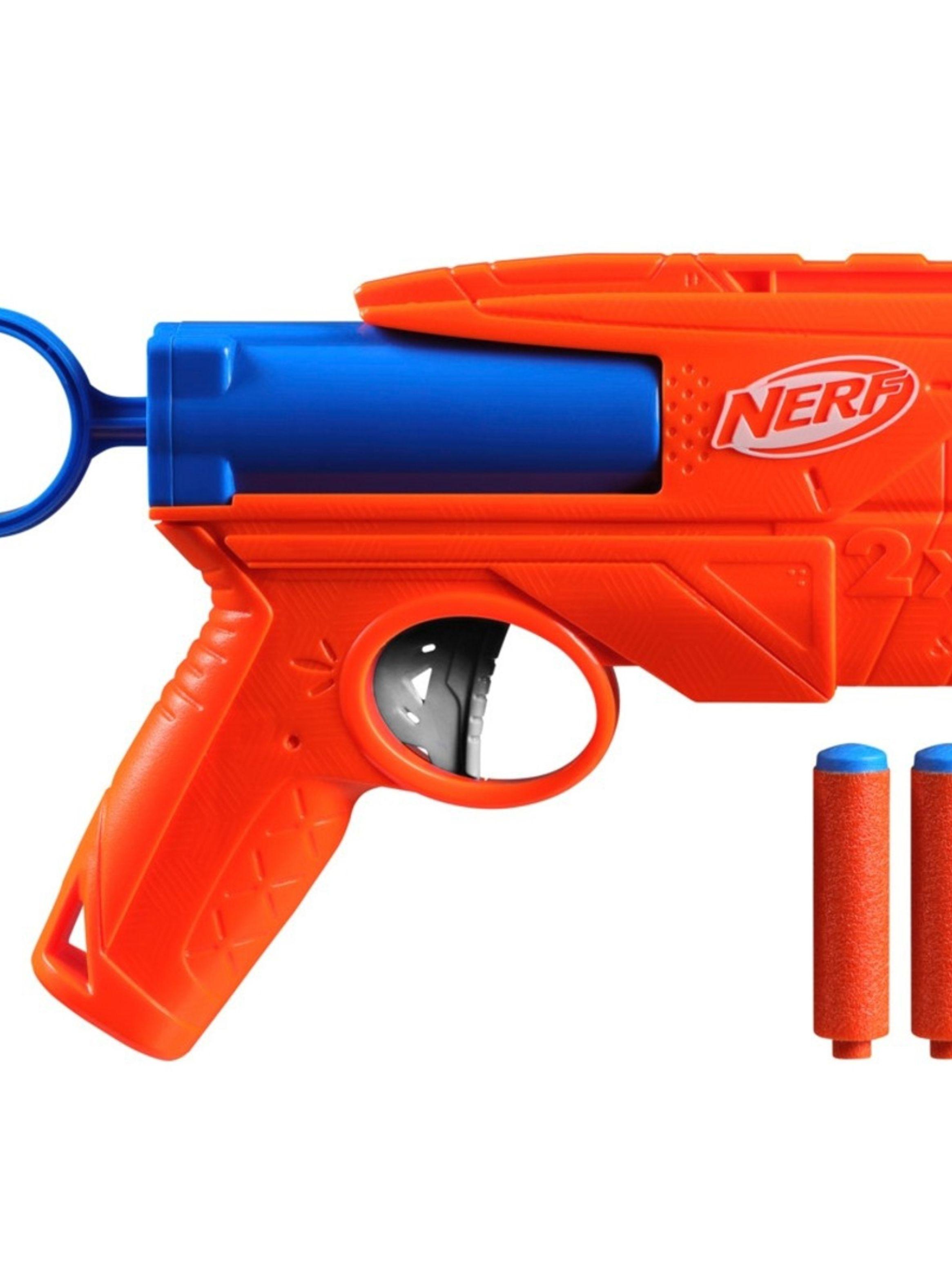 Lanzador nerf n series ward 2 dardos-4