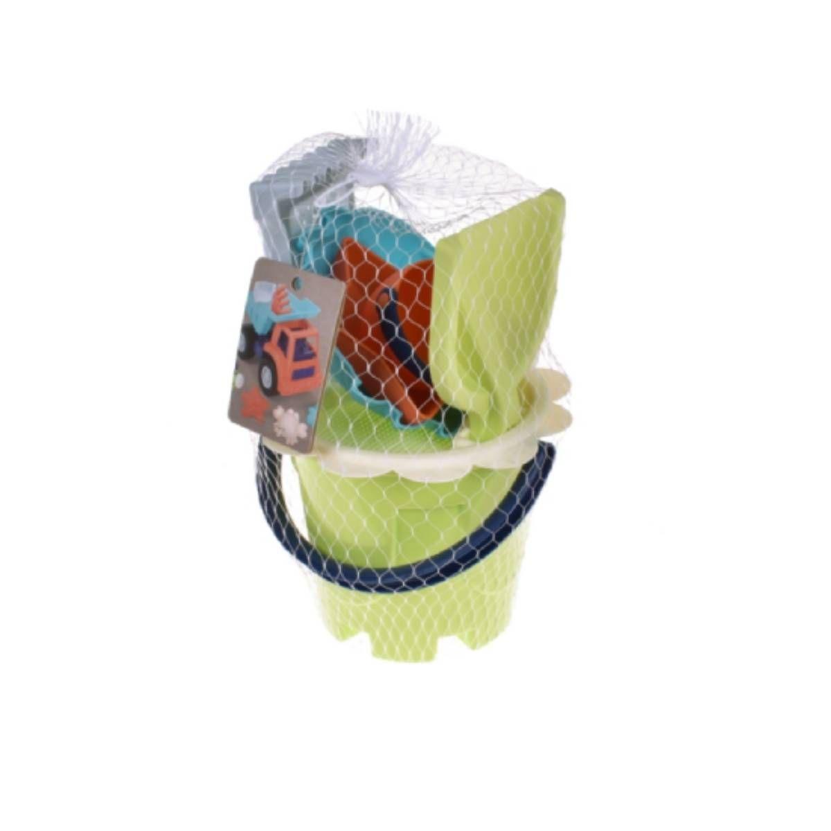 Balde Con Accesorios De Playa De 7 Piezas-2