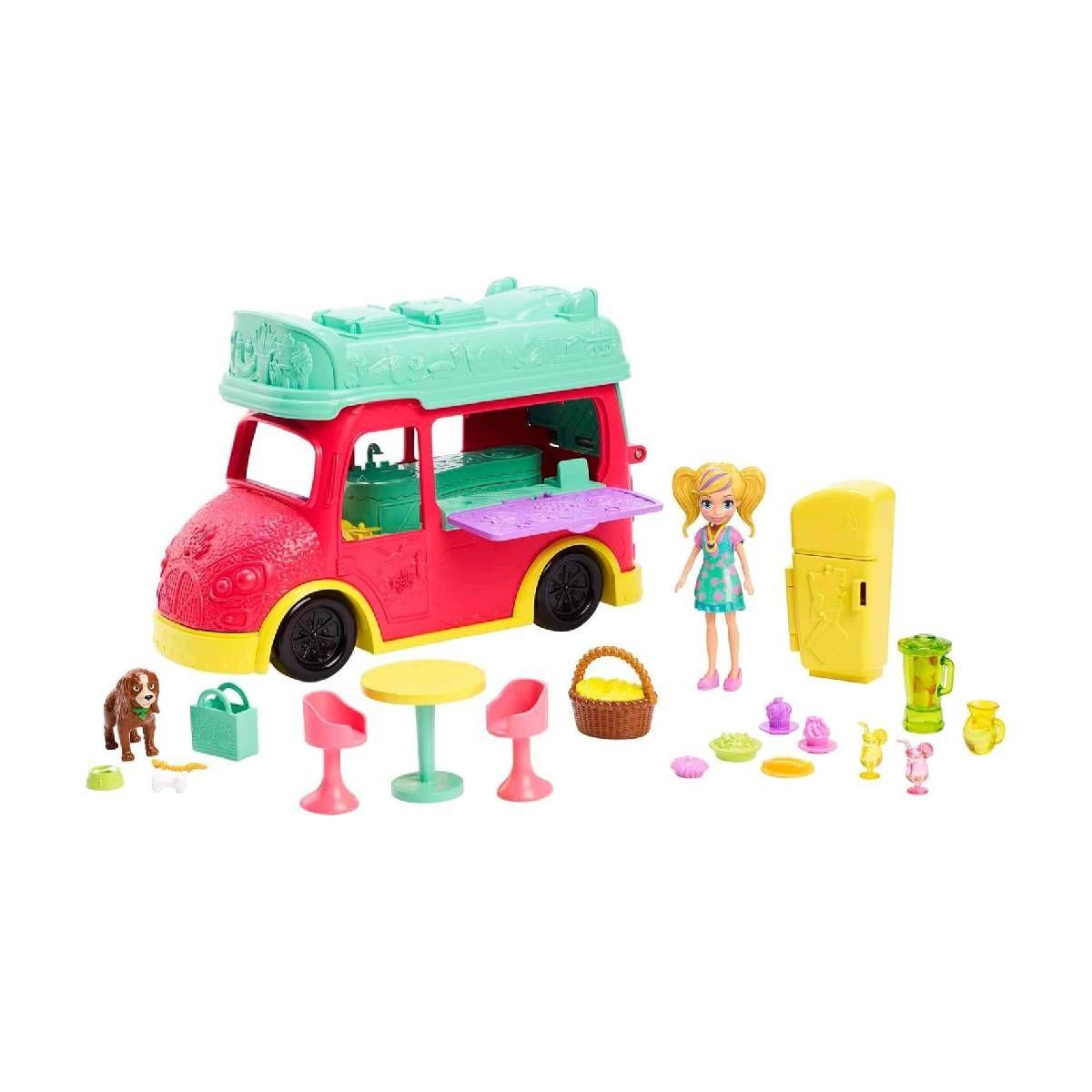 POLLY POCKET CAMIÓN DE LICUADOS-2