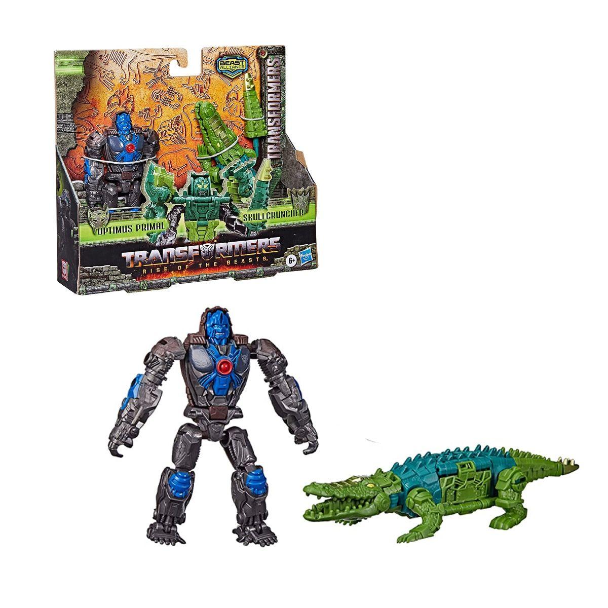 Transformers Beast Combiner 2 Pack - Optimus & Skullcruncher-0