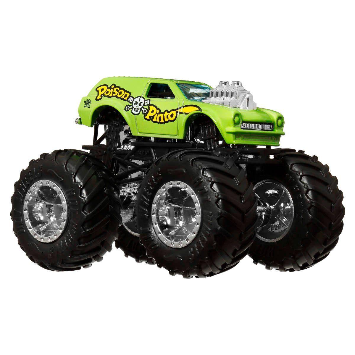 HOT WHEELS MONSTER TRUCK ESCALA 1:64 - POISON PINTO-2